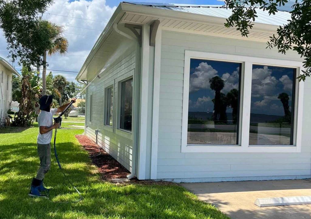 pressure washing in Cocoa Beach