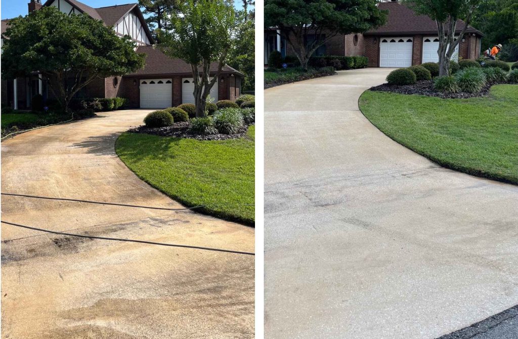 Power Washing in Viera Before Painting or Paver Sealing